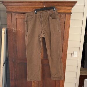 Dickies Men's Cargo Pants in Classic Brown 36x32